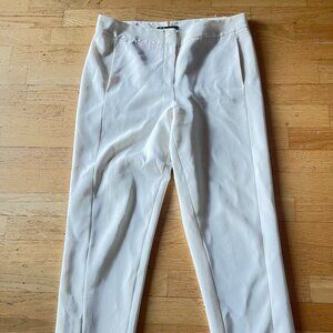BCBGMAXAZRIA OFF WHITE DRESSY PANTS SIZE 10